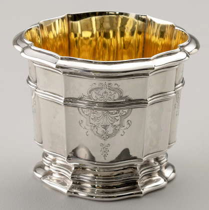 Jean-Valentin Morel Silver Vase Shaped Sugar Basin - Morel Et Cie Londres
